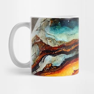 Abstract Pebble Dragon Egg Mug